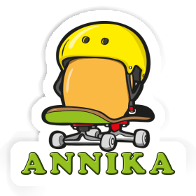 Autocollant Annika Œuf de skateboard Image