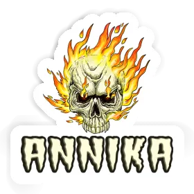 Sticker Skull Annika Image