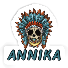 Sticker Annika Baby-Skull Image