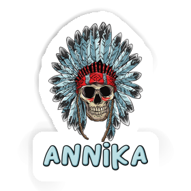 Sticker Annika Indian Image