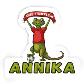 Annika Autocollant Lézard Image