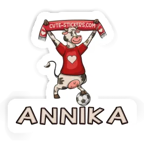 Cow Sticker Annika Image