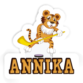 Sticker Tiger Annika Image