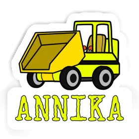 Front Tipper Sticker Annika Image