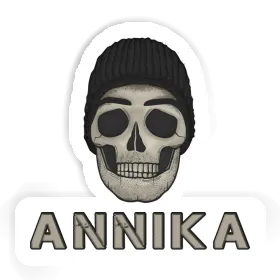 Skull Sticker Annika Image