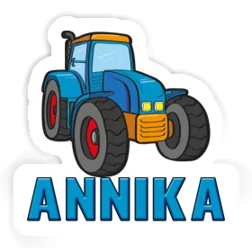 Aufkleber Annika Traktor Image