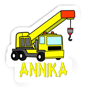 Autocollant Annika Grue automotrice Image