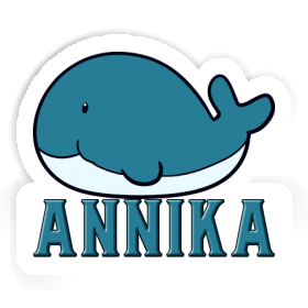 Whale Sticker Annika Image