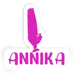 Sticker Annika Windsurfer Image