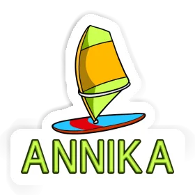 Windsurf Board Sticker Annika Image