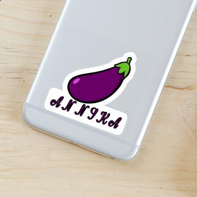 Annika Sticker Eggplant Gift package Image