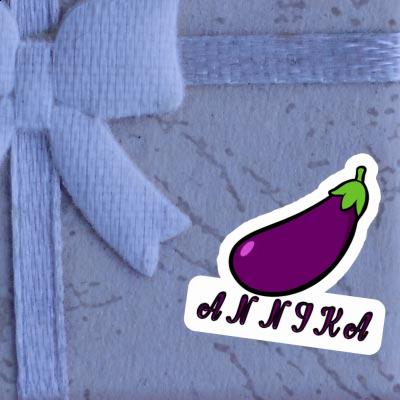 Annika Sticker Eggplant Gift package Image