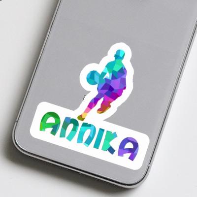 Sticker Annika Basketballspieler Gift package Image