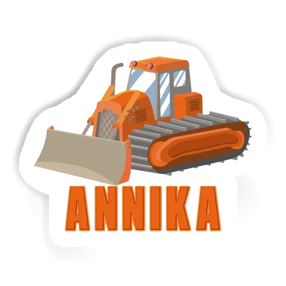 Annika Sticker Excavator Gift package Image