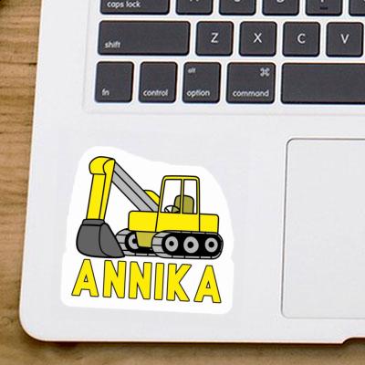 Sticker Excavator Annika Gift package Image