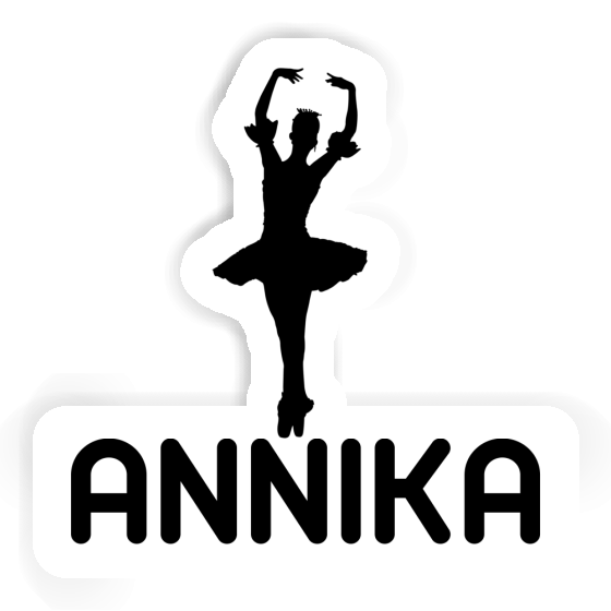 Sticker Ballerina Annika Notebook Image