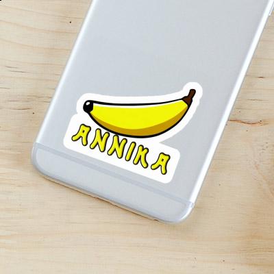 Banana Sticker Annika Notebook Image