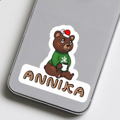 Sticker Annika Bear Gift package Image