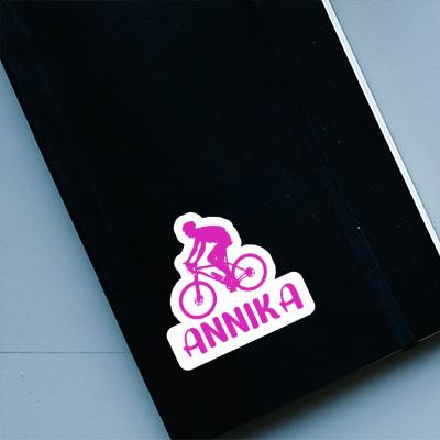 Biker Sticker Annika Laptop Image