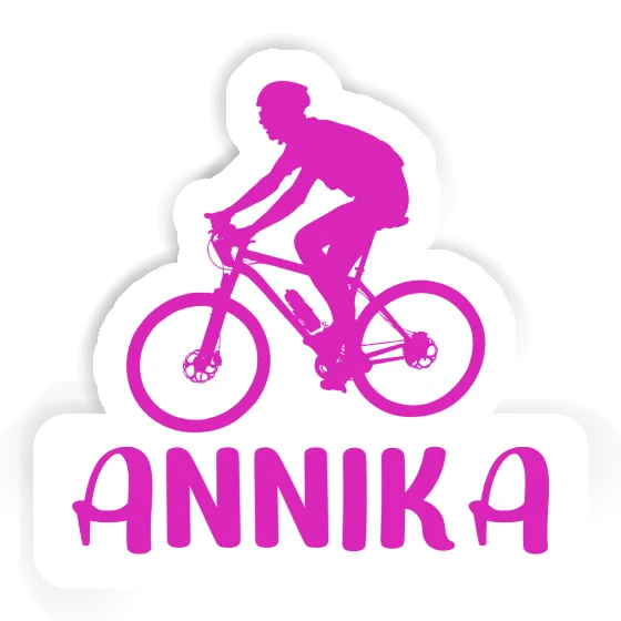 Biker Sticker Annika Notebook Image