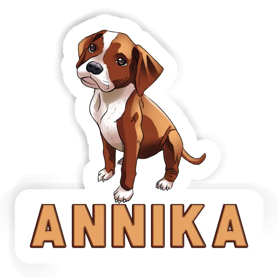 Autocollant Boxer Annika Laptop Image