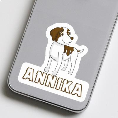 Brittany Dog Sticker Annika Notebook Image