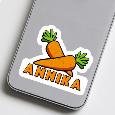 Annika Sticker Carrot Notebook Image