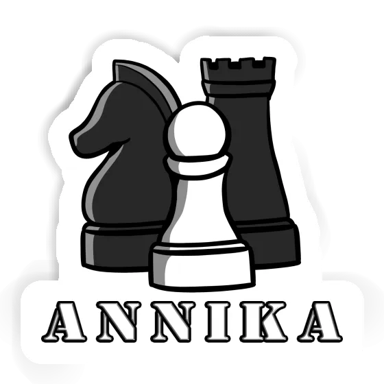 Chessman Sticker Annika Gift package Image