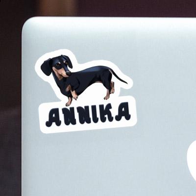 Sticker Annika Dachshund Image