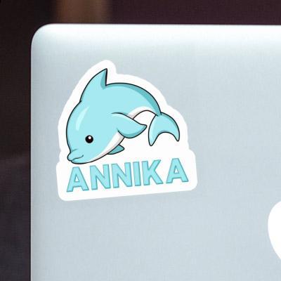 Annika Aufkleber Delphin Notebook Image