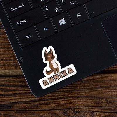 Deutscher Schäferhund Aufkleber Annika Laptop Image