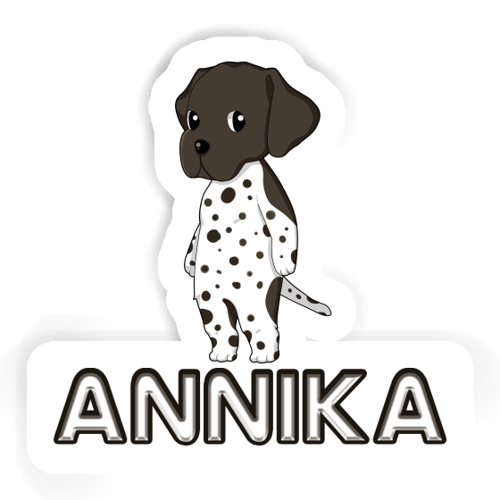 Aufkleber Annika Jagdhund Notebook Image