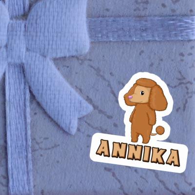 Poodle Sticker Annika Gift package Image