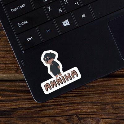 Annika Sticker Rottweiler Laptop Image