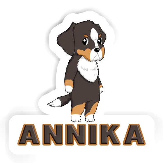 Sticker Annika Bernese Mountain Dog Notebook Image