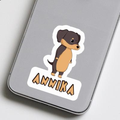 Sticker Dachshund Annika Laptop Image