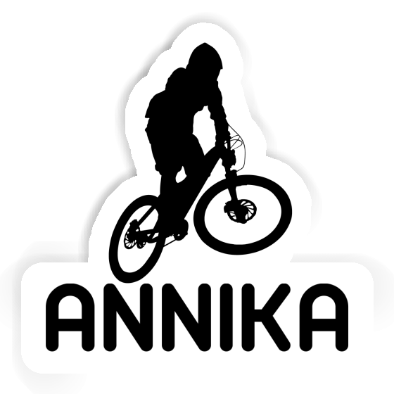 Sticker Downhiller Annika Notebook Image