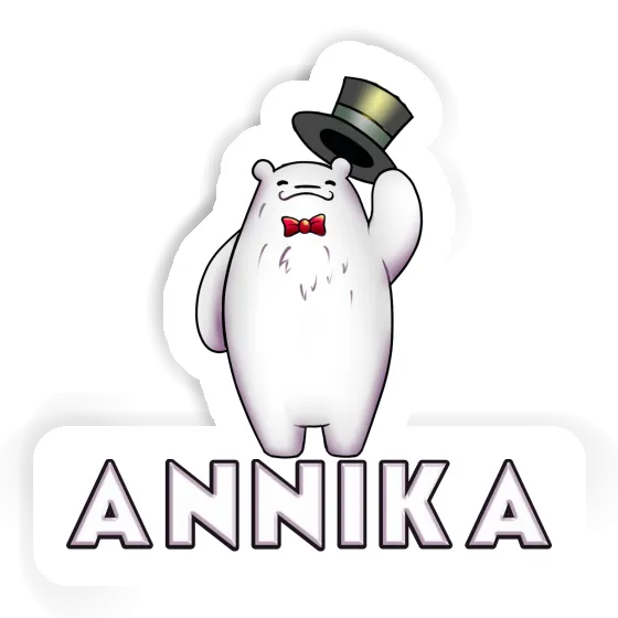 Sticker Annika Ice Bear Laptop Image