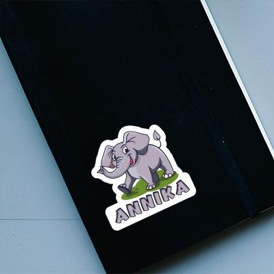 Elephant Sticker Annika Laptop Image