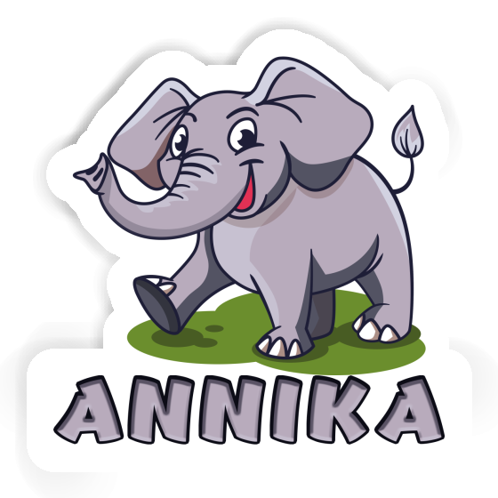 Elephant Sticker Annika Gift package Image