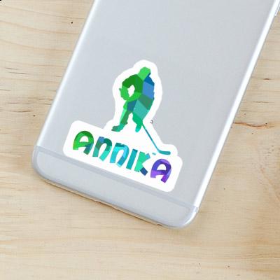 Sticker Annika Hockey Player Image