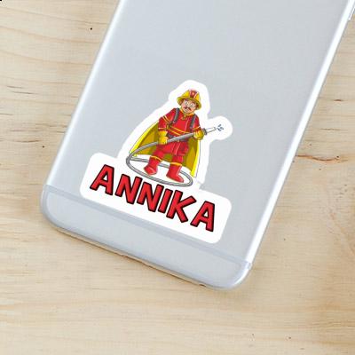 Annika Sticker Firefighter Notebook Image