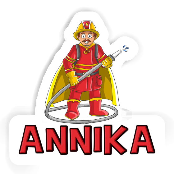 Annika Sticker Firefighter Gift package Image