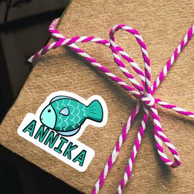 Sticker Fisch Annika Gift package Image