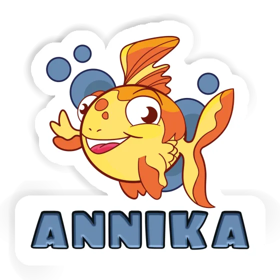 Sticker Annika Fish Gift package Image