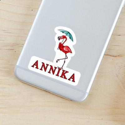 Annika Sticker Flamingo Laptop Image