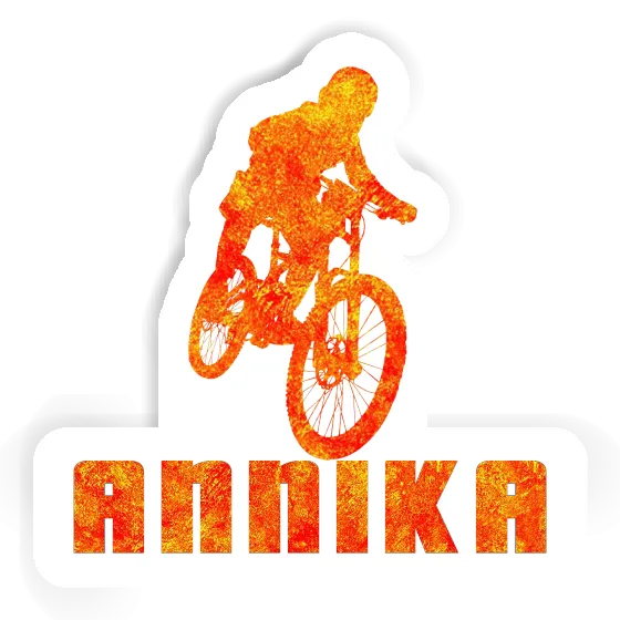 Sticker Annika Freeride Biker Notebook Image