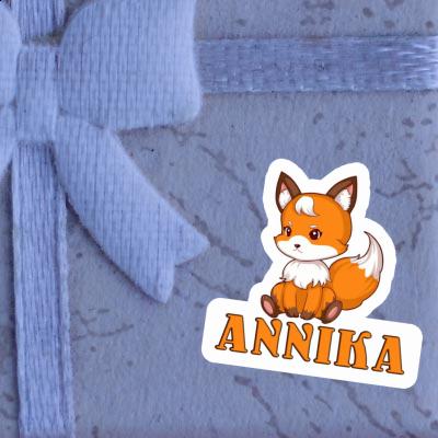 Fox Sticker Annika Laptop Image