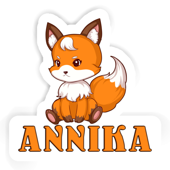 Fox Sticker Annika Image