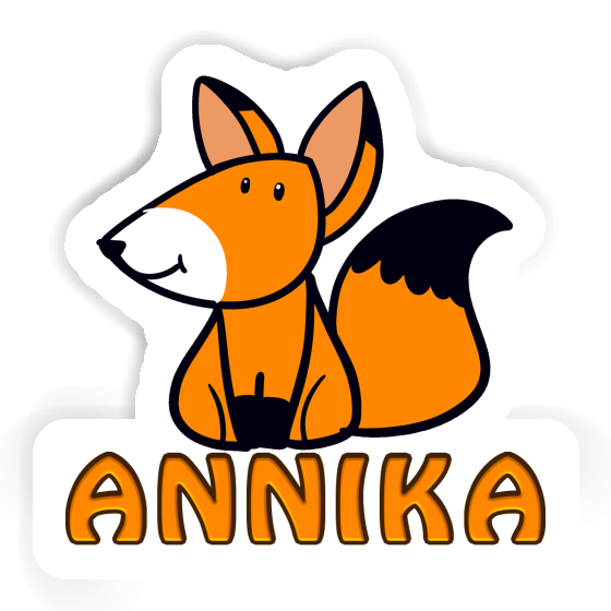 Aufkleber Fuchs Annika Notebook Image